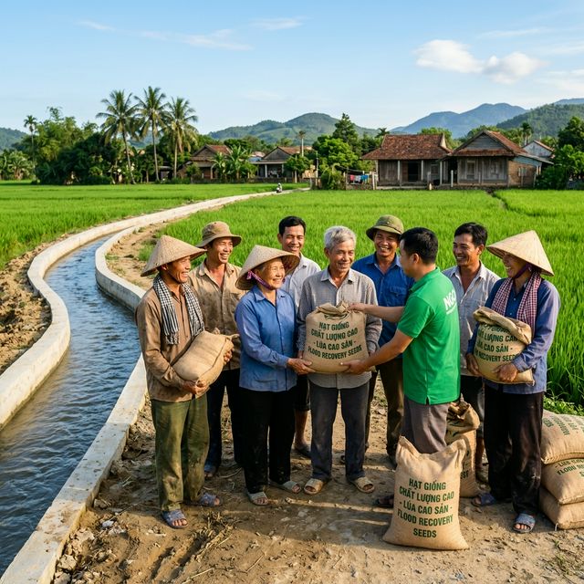 Harvest Bridge Flood Recovery Seed Bank